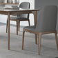 Dining Room Set Minimalist with Solid Wood Dining Table and Upholstered Chairs Clearhalo 'Dining Room Sets' 'Dining Tables & Seating' 'dining_room_set' 'furn' 'furn_dining_room_set' 'Furniture' 'furniture_dining_room_set' 'Kitchen & Dining Furniture' 'kitchen&dining_furn' 'kitchen' 1200x1200_4f5c3ac2-1b9c-48f1-8f50-bfb97815b41b