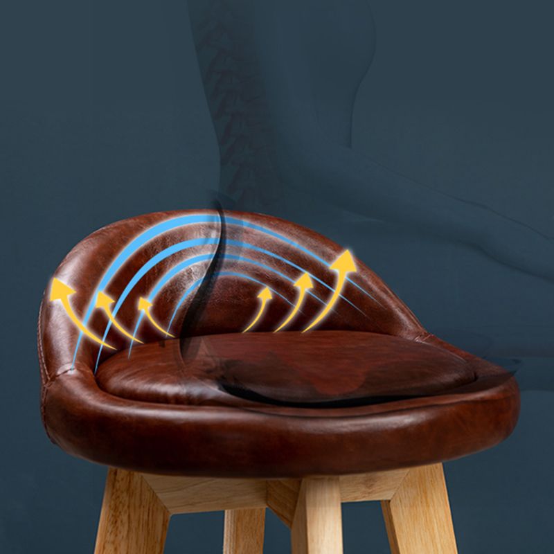 Natural Wood Upholstered Counter Stools Scandinavian Low Back Bar Stools Clearhalo 'Bar Furniture' 'Bar Stools' 'bar_stools' 'furn' 'furn_bar_stools' 'furniture_bar_stools' 'Kitchen & Dining Furniture' 'kitchen&dining_furn' 'kitchen' 'kitchen_furn' Furniture' 1200x1200_4f5ed676-b713-4734-bbe9-6156b0496ee7