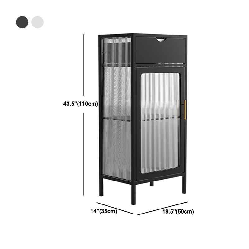Contemporaneo 1 - Accento per la porta, mobile rettangolo con 1 cassetto