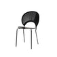 Open Back Dining Side Chair Armless Contemporary Kitchen Dining Chairs