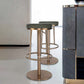 Glam Style Bar Stool Leather Backless Counter Stool for Bristol