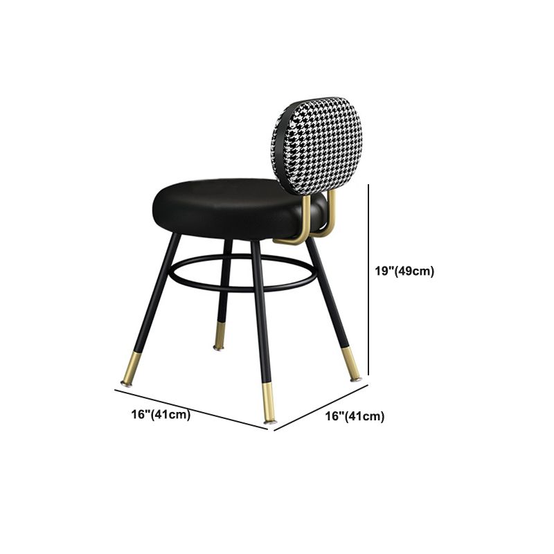 Glam Slate Top Vanity Dressing Table 7 Drawers Vanity Makeup Table Set