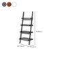 Ladder Open Back Standard Bookshelf Modern Style Acrylic Bookcase