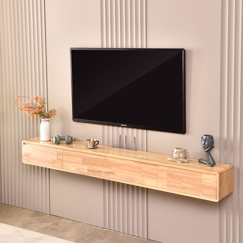 Scandinavian Wood TV Console Wall-mounted TV Media Stand with Storage for Living Room Clearhalo 'furn' 'furn_tv_stands_entertainment_centers' 'Furniture' 'Living Room Furniture' 'TV Stands & Entertainment Centers' 'TV Stands & Media Storage Furniture' 'tv_stands_entertainment_centers' 1200x1200_4f68db0a-05c4-4a60-925c-91baded981f5
