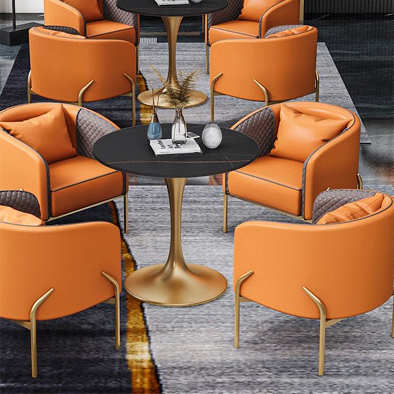 Modernes 22,83 "Breitsofa Kunstledertuxedo Arm Sofa für Wohnzimmer