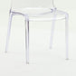 Scandinavian Style Plastic Chair Set Solid Back Side Kitchen Dining Chairs Clearhalo ' kitchen&dining_furn' 'Dining Chairs' 'Dining Tables & Seating' 'dining_chair' 'furn' 'furn_dining_chair' 'Furniture' 'furniture_dining_chair' 'Kitchen & Dining Furniture' 'kitchen' 1200x1200_4f6a269b-1a2c-4418-a4c6-679aac429e7a