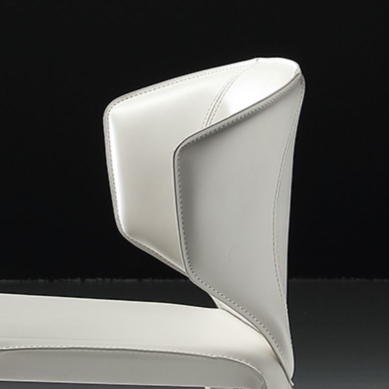 Faux Leather Upholstered Side Chair Indoor Dining Side Chair for Dining Room Clearhalo 'Dining Chairs' 'Dining Tables & Seating' 'dining_chair' 'furn' 'furn_dining_chair' 'Furniture' 'Kitchen & Dining Furniture' 1200x1200_4f6bea9f-2f8a-4aca-b0a2-7b8706e4627b