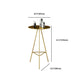 Industrial Round Bar Table Set 1/2/3/4 Pieces Gold Iron Bistro Set with Footrest Clearhalo 'Bar Furniture' 'furn' 'furn_home_bar_bar_sets' 'Furniture' 'Home Bars & Bar Sets' 'home_bar_bar_sets' 'Kitchen & Dining Furniture' 1200x1200_4f6cb844-1308-4cae-adb9-b189dbcf3bb7