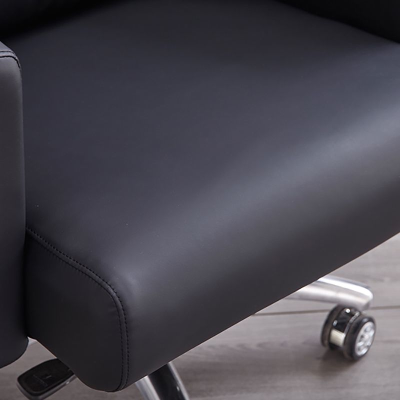 Contemporary PU Computer Chair Office Star Leather Executive Chair Clearhalo 'furn' 'furn_office_chair' 'Furniture' 'Office Chairs' 'Office Furniture' 'office_chair' 1200x1200_4f6cc280-7be7-42dc-bb62-a37fac1f0e55