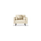 Faux Leather Biscuit Back Sofa 31.49" H Modernism Square Arm Sofa Clearhalo 'furn' 'furn_sofas' 'Furniture' 'furniture_sofas' 'kitchen' 'kitchen_sofas' 'Living Room Furniture' 'Sofa' 'sofas' 1200x1200_4f6fc9b1-bbd6-4cd3-b922-89a5f49de1e0