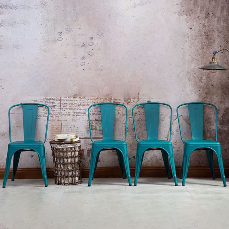 Industrial Dining Chair Slat Back Chair with 4 Metal Legs for Home Use Clearhalo ' kitchen&dining_furn' 'Dining Chairs' 'Dining Tables & Seating' 'dining_chair' 'furn' 'furn_dining_chair' 'Furniture' 'furniture_dining_chair' 'Kitchen & Dining Furniture' 'kitchen' 1200x1200_4f70ef08-04cc-432a-af6d-bcd23a11f198