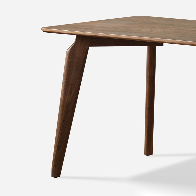 1/3/5 pezzi Set da pranzo per rettangolo in legno massiccio moderno per casa