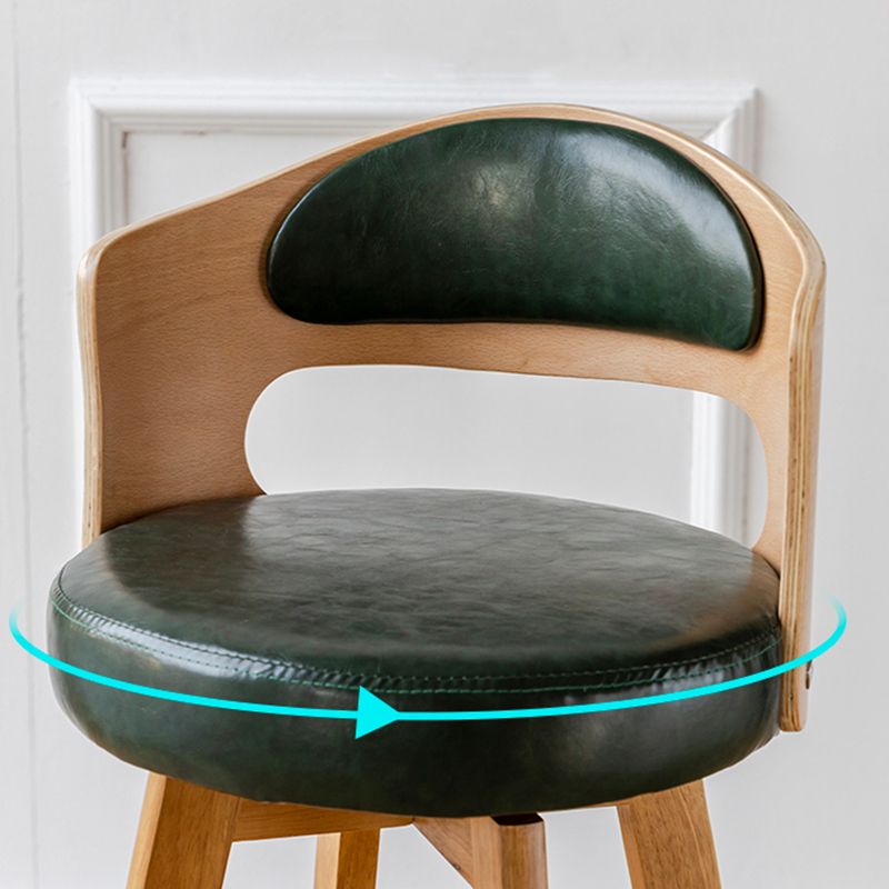 30.4" Scandinavian Bar Barstools Living Room Bar and Counter Stool with Solid Wood Clearhalo 'Bar Furniture' 'Bar Stools' 'bar_stools' 'furn' 'furn_bar_stools' 'furniture_bar_stools' 'Kitchen & Dining Furniture' 'kitchen&dining_furn' 'kitchen' 'kitchen_furn' Furniture' 1200x1200_4f726463-8115-4234-937e-5e86890f7e35