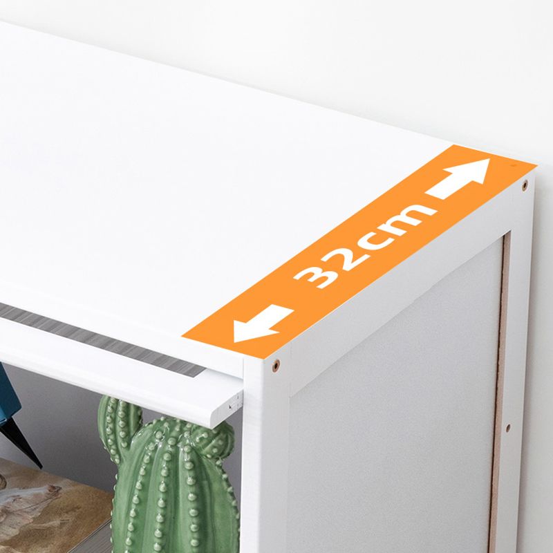 Contemporary White Cabinet with Glass Doors and Legs in Solid Wood Clearhalo &#39;Cabinets &amp; Chests&#39; &#39;cabinets_chests&#39; &#39;furn&#39; &#39;furn_cabinets_chests&#39; &#39;Furniture&#39; &#39;Living Room Furniture&#39; 1200x1200_4f782e6e-d305-40b8-9bfc-cc4115e080ee