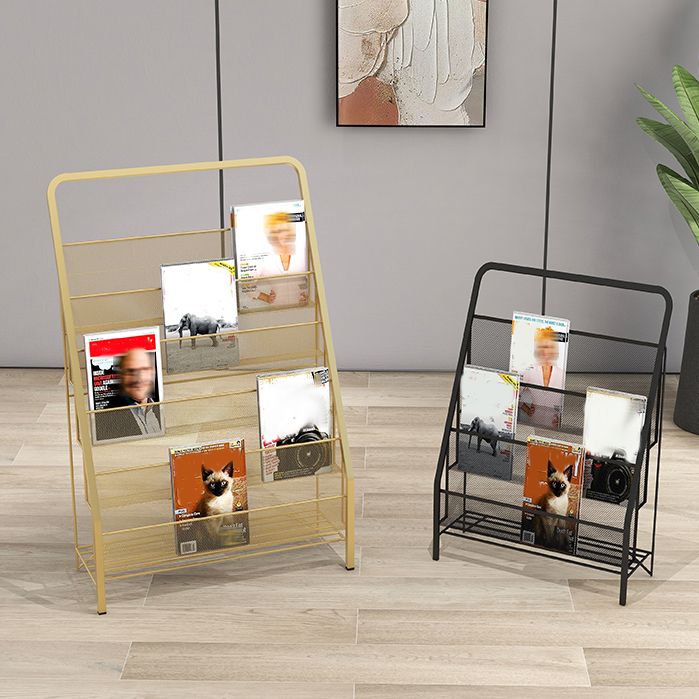 Scandinavian Ladder Bookcase Metal Closed Back Bookshelf for Home Office Clearhalo 'Bookcases' 'furn' 'furn_bookcases' 'Furniture' 'furniture_bookcases' 'Office Furniture' 1200x1200_4f7bb579-74c6-4f56-b796-c818625339a4