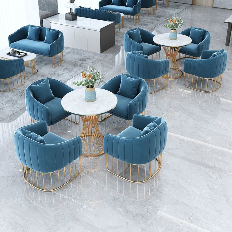 Scandinavian Style Sintered Stone Top Dining Sets with Round Table Dining Room Set for Dining Room Clearhalo 'Dining Room Sets' 'Dining Tables & Seating' 'dining_room_set' 'furn' 'furn_dining_room_set' 'Furniture' 'furniture_dining_room_set' 'Kitchen & Dining Furniture' 'kitchen&dining_furn' 'kitchen' 1200x1200_4f7d27b4-8871-4ab9-8933-63293dcaa7ab