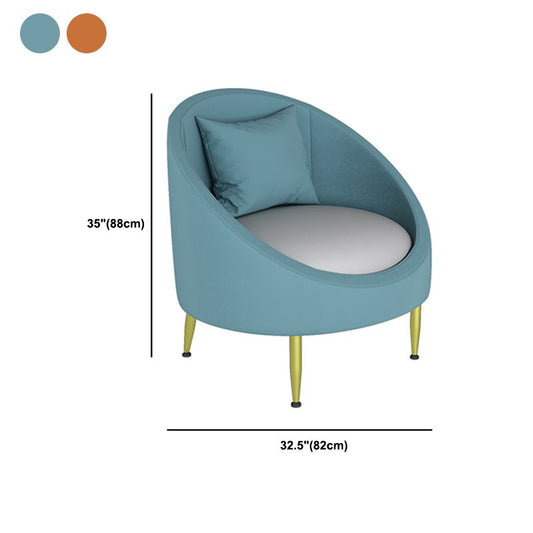 Divano curvo contemporaneo divano senza braccio per soggiorno, appartamento