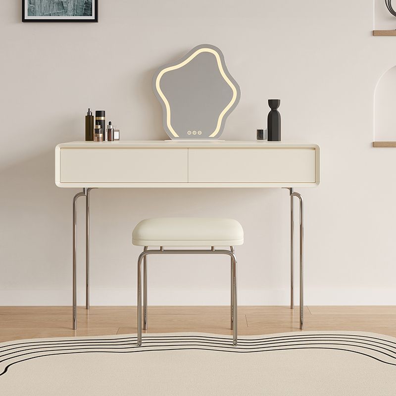 モダンなスタンディングメイクバニティデスクベッドルームバニティドレッシングテーブルセット