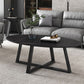 Slate Oval Coffee Table Cross Legs Single Table for Living Room Clearhalo 'Coffee & Accent Tables' 'Coffee Tables' 'coffee_tables' 'furn' 'furn_coffee_tables' 'Furniture' 'Living Room Furniture' 1200x1200_4f7fbb5e-cf7f-438d-8539-0dd9ed6ca886