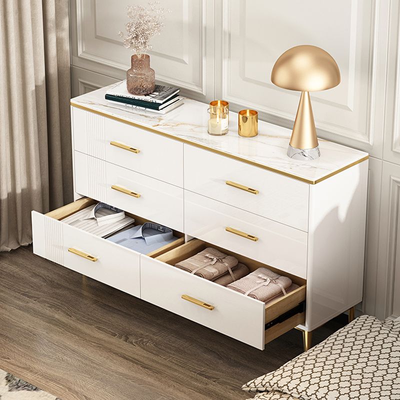 Contemporary Glam Storage Storage Chest White Storage Chest Dresser Clearhalo 'Bedroom Furniture' 'Dressers & Chests' 'dressers_chests' 'furn' 'furn_dressers_chests' 'Furniture' 1200x1200_4f800c7c-e0a3-4382-99f0-b1202dcbe5d5