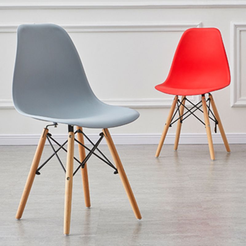 Wood Scandinavian Indoor-Outdoor Chair Solid Back Side Chair Clearhalo ' kitchen&dining_furn' 'Dining Chairs' 'Dining Tables & Seating' 'dining_chair' 'Furniture' 'furniture_dining_chair' 'Kitchen & Dining Furniture' 'kitchen' 1200x1200_4f82d7b0-177f-48d9-b3e5-06625503afca