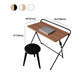 Foldable Office Desk Contemporary Style Writing Desk for Home and Office Clearhalo 'furn' 'furn_office_desk' 'Furniture' 'Office Desks' 'Office Furniture' 'office_desk' 1200x1200_4f867616-687d-4aa6-afb6-f9be2586176c