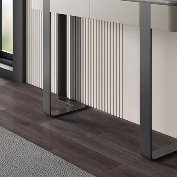 Tavolo accento console glam antico tavolo di divano mezzano in pietra