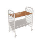 Tavolino contemporaneo da 24 "tavolo rettangolare da tavolo rettangolare