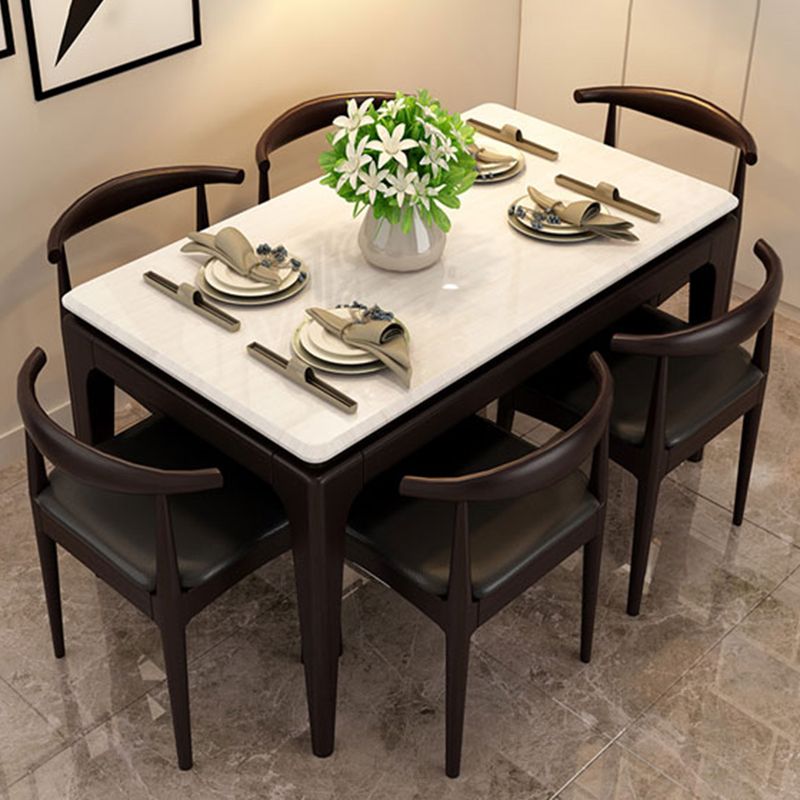 Modern Style Open Back Chair Dining Armless Side Chair with Wooden Legs Clearhalo 'Dining Chairs' 'Dining Tables & Seating' 'dining_chair' 'furn' 'furn_dining_chair' 'Furniture' 'Kitchen & Dining Furniture' 1200x1200_4f89628a-8ea1-4c28-a8be-e4f1129a7d0a