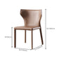Modern Style Leather Matte Finish Side Chair Wingback Side Chair for Dinning Room Clearhalo ' kitchen&dining_furn' 'Dining Chairs' 'Dining Tables & Seating' 'dining_chair' 'Furniture' 'furniture_dining_chair' 'Kitchen & Dining Furniture' 'kitchen' 1200x1200_4f8b3c3f-fb38-4abc-ad26-9fe59c05ae6d
