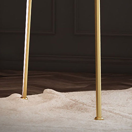 Scandinavian Style Armless Solid Back Chair Fabric Dining Side Chairs for Home Clearhalo ' kitchen&dining_furn' 'Dining Chairs' 'Dining Tables & Seating' 'dining_chair' 'furn' 'furn_dining_chair' 'Furniture' 'furniture_dining_chair' 'Kitchen & Dining Furniture' 'kitchen' 1200x1200_4f8b429c-2a27-4e0c-b00d-7a25d45064d5