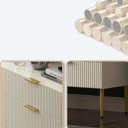 3 / 4 / 5 / 6 Drawers Storage Chest Living Room Wooden Dresser in White and Green