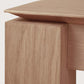 Moderne eettafel met 4 poten, grenenhouten tafel voor eetkamer