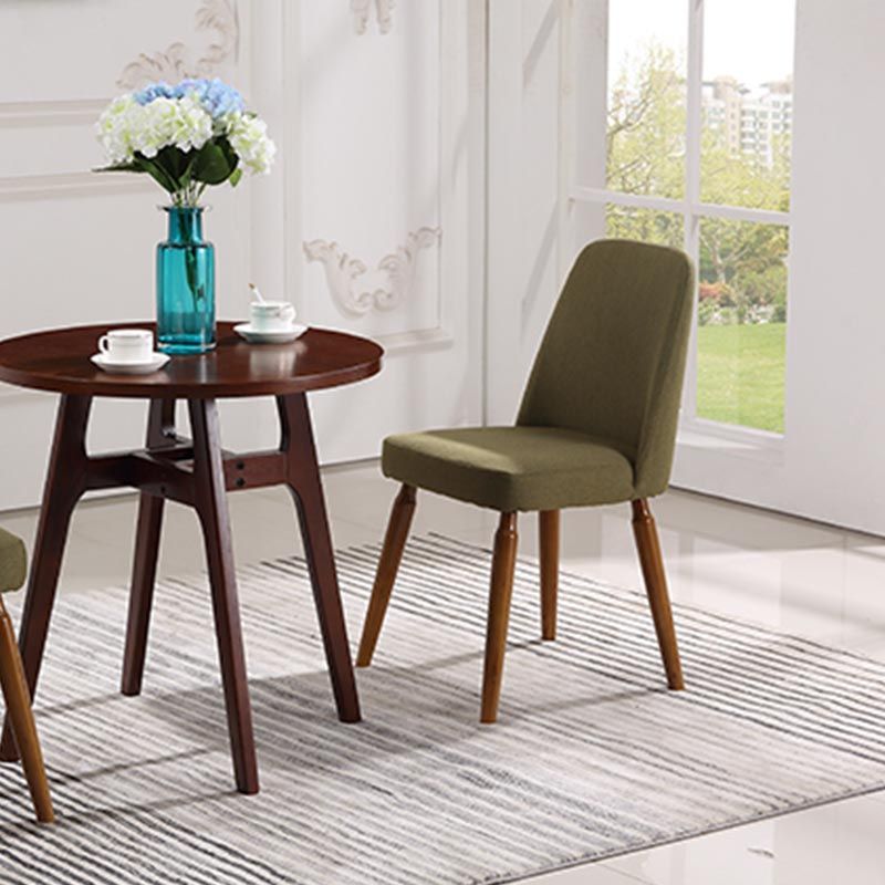 Contemporary Side Chair Solid Wood Base Dining Chair for Dining Room Clearhalo 'Dining Chairs' 'Dining Tables & Seating' 'dining_chair' 'furn' 'furn_dining_chair' 'Furniture' 'Kitchen & Dining Furniture' 1200x1200_4f90a970-2b28-47a2-8ec5-324d898f2878