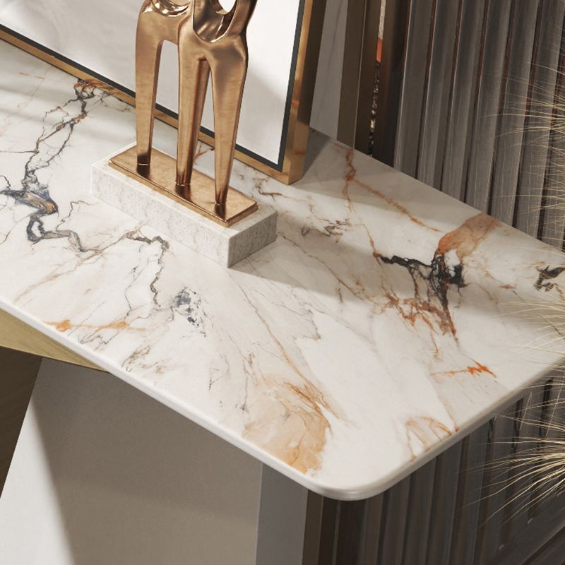 Tavolo della console contemporanea a forma di rettangolo