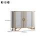 Glam Sideboard Cabinet Marmo Sideboard Tavolo con porte per cucina