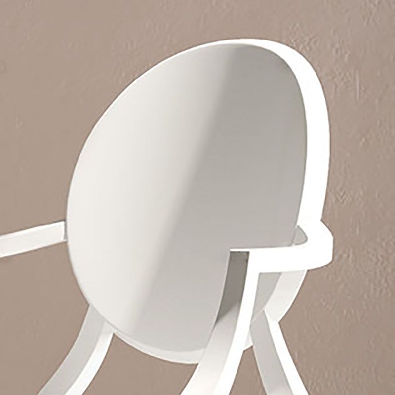 Nordic Style Plastic Dining Armchair Open Back Dining Side Chair for Home Use Clearhalo ' kitchen&dining_furn' 'Dining Chairs' 'Dining Tables & Seating' 'dining_chair' 'furn' 'furn_dining_chair' 'Furniture' 'furniture_dining_chair' 'Kitchen & Dining Furniture' 'kitchen' 1200x1200_4f91dc86-713d-4712-a085-8ddf68d1f576