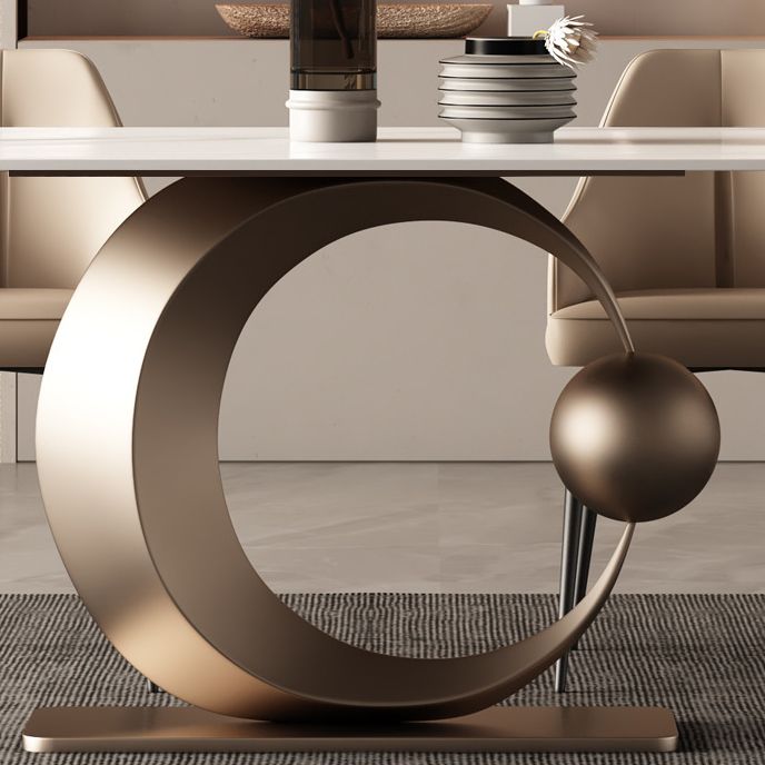 Set da tavolo rettangolare glam 1/2/5/7 pezzi set da pranzo per uso domestico