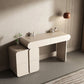 Vanity tavolo da tavolo da tavolo da 29,5 "in altezza contemporanea con cassetti