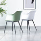 Plastic Modern Indoor-Outdoor Chair Dining Room Solid Back Upholstered Arm Chair Clearhalo ' kitchen&dining_furn' 'Dining Chairs' 'Dining Tables & Seating' 'dining_chair' 'Furniture' 'furniture_dining_chair' 'Kitchen & Dining Furniture' 'kitchen' 1200x1200_4fa08731-214f-45a4-aab3-dd74c59db537