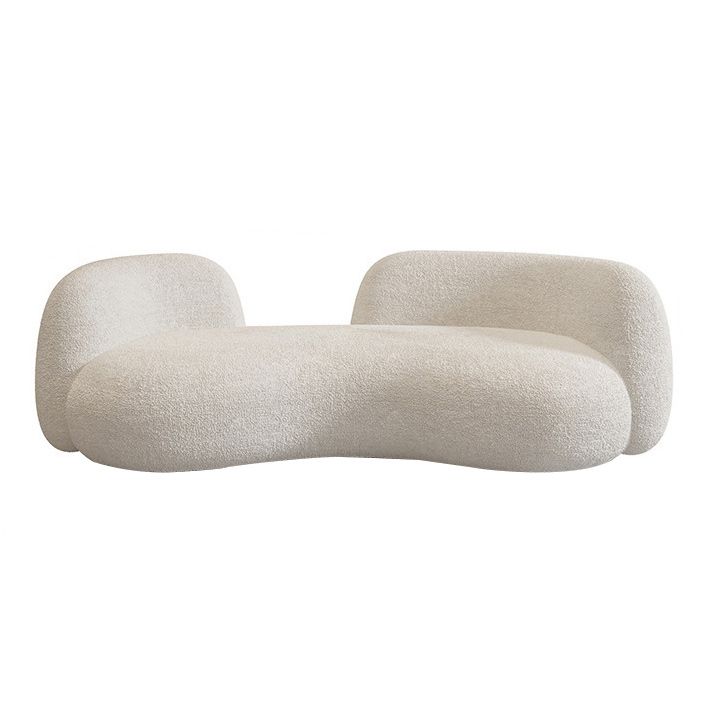 Tight Seat Modern Curved Loveseat Solid Color Stain Resistant Sofa Clearhalo 'furn' 'furn_sofas' 'Furniture' 'Living Room Furniture' 'Sofa' 'sofas' 1200x1200_4fa1f10d-7b7d-4ca0-9ab4-c069f91a2be9