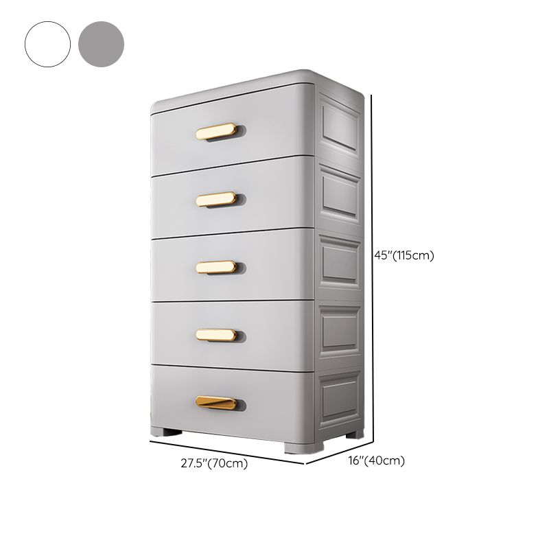 Bedroom Storage Cabinet Modern Plastic Drawers Wardrobe Cabinet Clearhalo 'Armoires & Wardrobes' 'armoires_wardrobes' 'Bedroom Furniture' 'furn' 'furn_armoires_wardrobes' 'Furniture' 1200x1200_4fa3cf7b-d8f6-46cb-9e94-e7cceb8b43cc