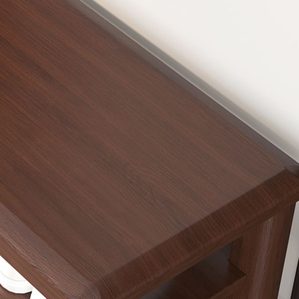 Mid-Century Modern Seating Bench Rubberwood Rectangle Entryway Bench Clearhalo 'Benches' 'Chairs & Seating' 'furn' 'furn_benches' 'Furniture' 'Living Room Furniture' 1200x1200_4fa3d837-acb5-415e-99da-be78b0613f70