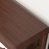 Mid-Century Modern Seating Bench Rubberwood Rectangle Entryway Bench Clearhalo 'Benches' 'Chairs & Seating' 'furn' 'furn_benches' 'Furniture' 'Living Room Furniture' 1200x1200_4fa3d837-acb5-415e-99da-be78b0613f70