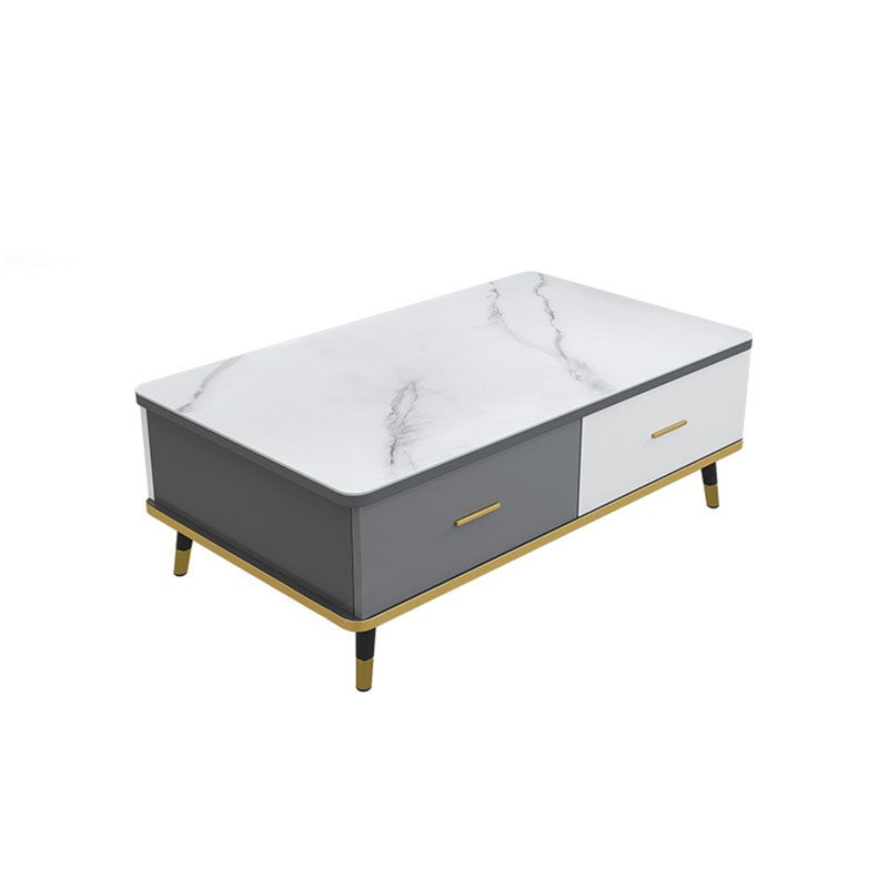 Modern Style Rectangular Design Toughened Glass Top Coffee Table Clearhalo 'Coffee & Accent Tables' 'Coffee Tables' 'coffee_tables' 'furn' 'furn_coffee_tables' 'Furniture' 'furniture_coffee_tables' 'Living Room Furniture' 1200x1200_4fa67702-ce90-47a5-a600-ffac6f9be8d7