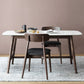 Solid Wood Mid-Century Modern Table Rectangle Sintered Stone Top Table with Trestle Clearhalo ' dining_table' 'Dining Tables & Seating' 'Dining Tables' 'furn' 'furn_dining_table' 'Furniture' 'furniture_dining_table' 'Kitchen & Dining Furniture' 'kitchen&dining_furn' 'kitchen' 'kitchen_dining_table' 1200x1200_4fa6db2e-a203-4f55-96d1-d75f63d80fb6