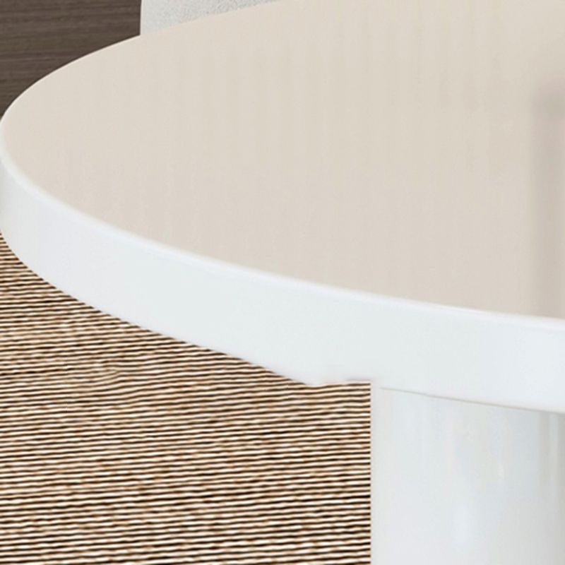 Contemporary Round Coffee Table Set Pedestal Wood Cocktail Table Clearhalo 'Coffee & Accent Tables' 'Coffee Tables' 'coffee_tables' 'furn' 'furn_coffee_tables' 'Furniture' 'Living Room Furniture' 1200x1200_4fa8f11b-971b-438a-b0ef-7995d387e2e9