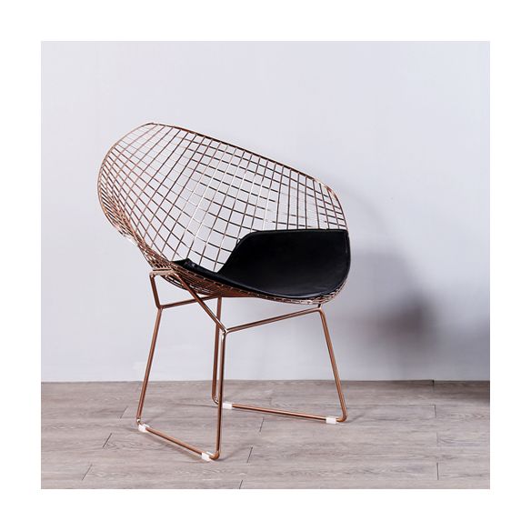 Scandinavian Armless Dining Chairs Upholstered Dining Side Chairs with Metal Legs Clearhalo ' kitchen&dining_furn' 'Dining Chairs' 'Dining Tables & Seating' 'dining_chair' 'furn' 'furn_dining_chair' 'Furniture' 'furniture_dining_chair' 'Kitchen & Dining Furniture' 'kitchen' 1200x1200_4fa917bc-68f3-4d4f-948c-ee1ff9331ca2