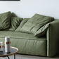 Living Room Faux Leather Settee Green Slipcovered Sofa with Pillow Top Arm Clearhalo 'furn' 'furn_sofas' 'Furniture' 'furniture_sofas' 'Living Room Furniture' 'Sofa' 'sofas' 1200x1200_4fa9d5ce-816f-42a3-95ed-d2f150462a95