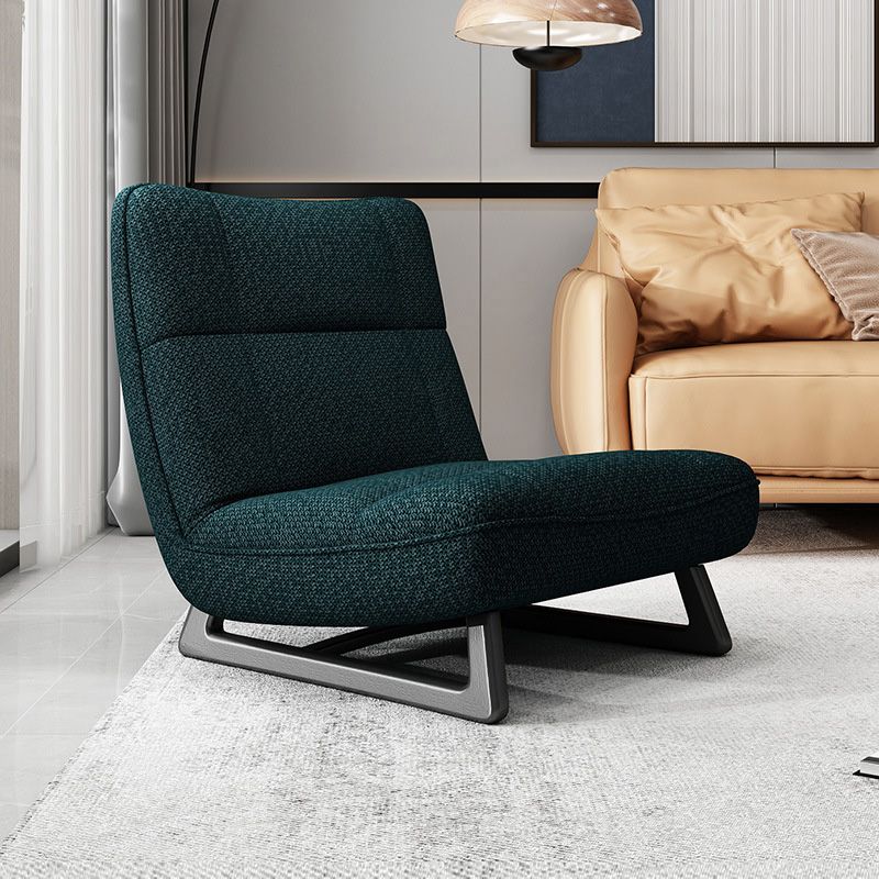 Fixed Back Sled Slipper Chair Solid Color Mid-century Modern Lounge Chair Clearhalo 'Accent Chairs' 'accent_chairs' 'Chairs & Seating' 'furn' 'furn_accent_chairs' 'Furniture' 'Living Room Furniture' 1200x1200_4faa6e30-f310-4c20-b0ed-fc01d05a0eea